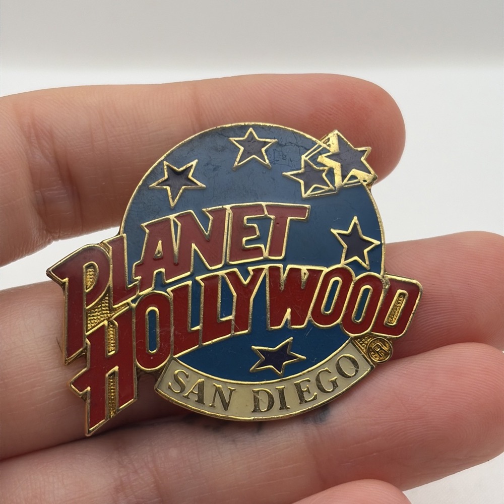 Planet Hollywood San Diego California Restaurant Lapel Hat Pin